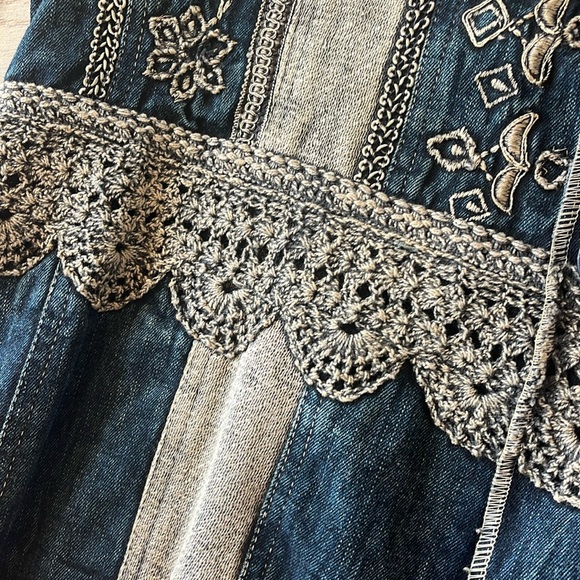 Urban Tribe jean Jacket vintage denim - Picture 2 of 4